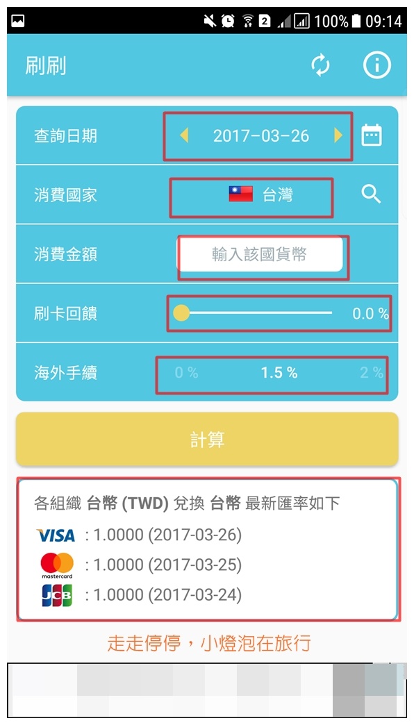 旅行好用APP. 刷刷Swipner・海外消費刷卡到底Visa、Master、JCB哪個卡划算？這個APP會告訴你～