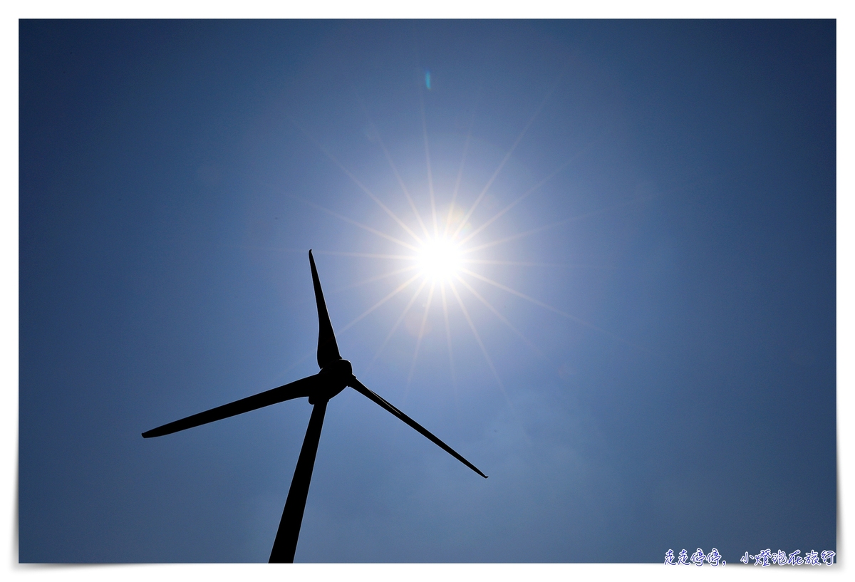 台灣最美超大風力發電機｜苗栗好望角，吹風看海景