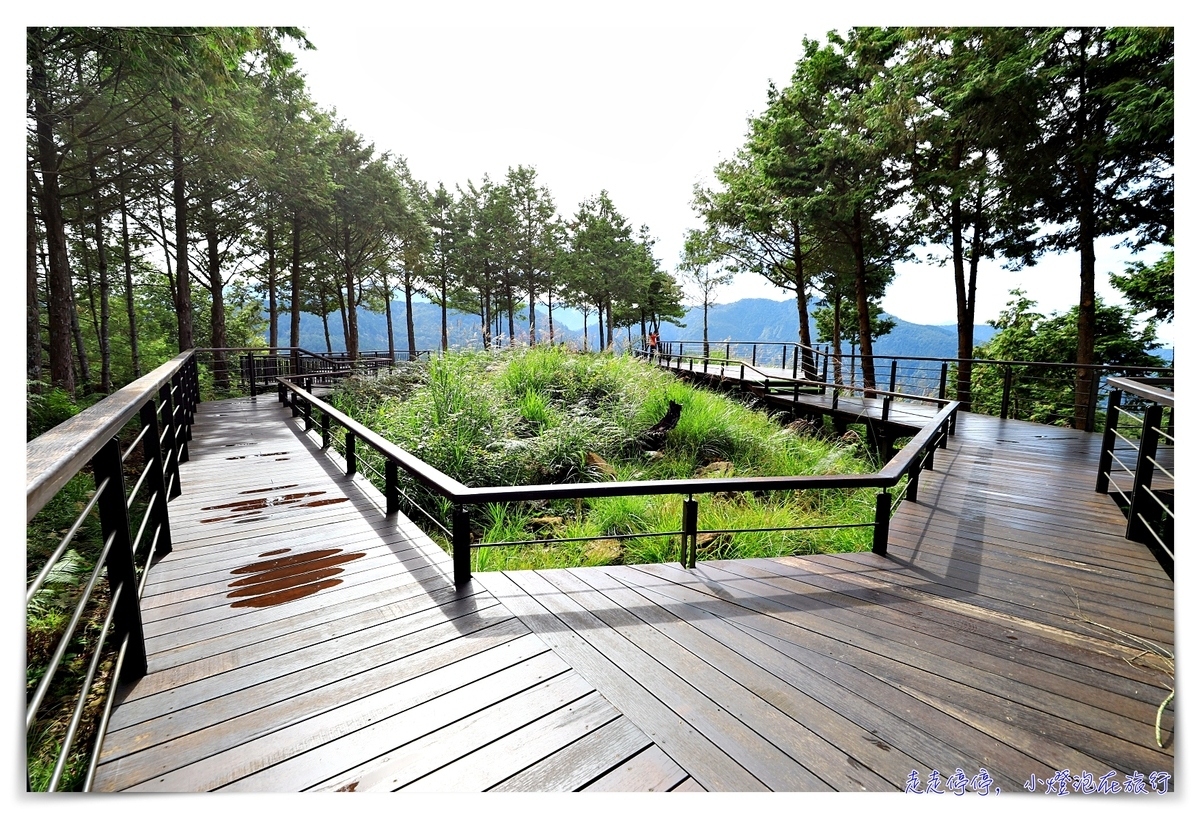 阿里山雲海 傷心山雲海天堂觀景台簡單就可以觀看玉山、看日出、看雲海的觀景平台