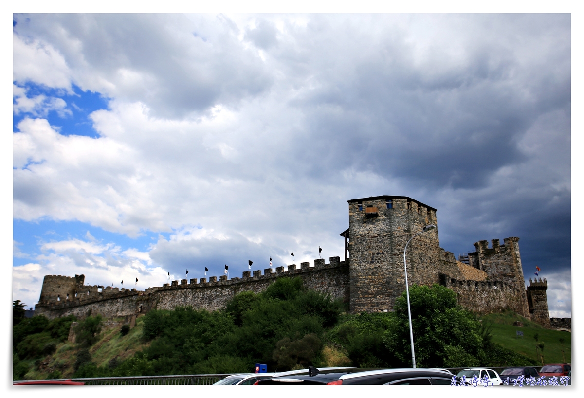 西班牙親子朝聖之路｜Day3，火車抵達Ponferrada，慢行在龐費拉達～Castillo de Ponferrada、Iglesia de San Andres、Albergue de Peregrinos San Nicolás de Flue