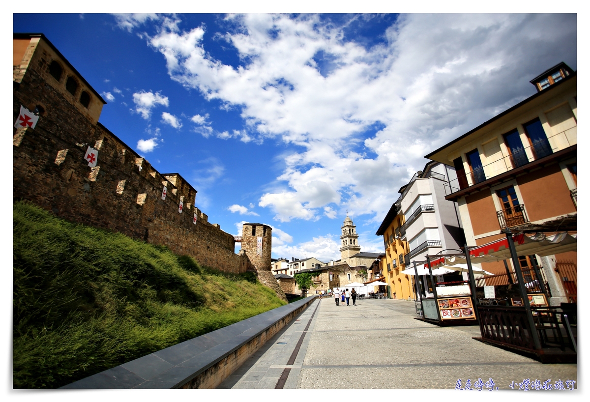 西班牙親子朝聖之路｜Day3，火車抵達Ponferrada，慢行在龐費拉達～Castillo de Ponferrada、Iglesia de San Andres、Albergue de Peregrinos San Nicolás de Flue