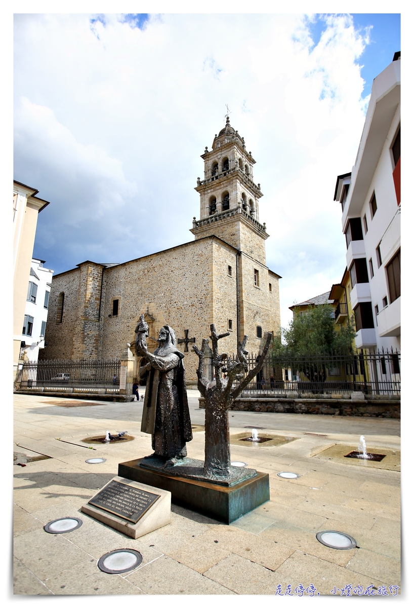 西班牙親子朝聖之路｜Day3，火車抵達Ponferrada，慢行在龐費拉達～Castillo de Ponferrada、Iglesia de San Andres、Albergue de Peregrinos San Nicolás de Flue