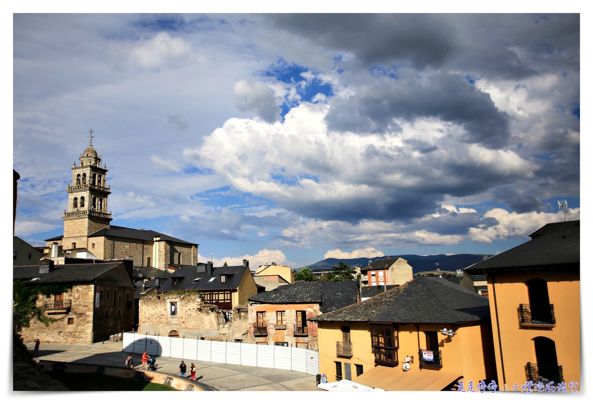 西班牙親子朝聖之路｜Day3，火車抵達Ponferrada，慢行在龐費拉達～Castillo de Ponferrada、Iglesia de San Andres、Albergue de Peregrinos San Nicolás de Flue