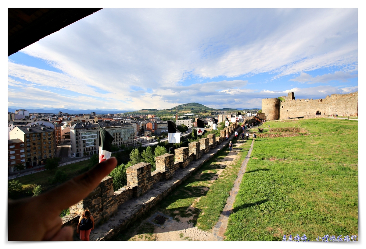 西班牙親子朝聖之路｜Day3，火車抵達Ponferrada，慢行在龐費拉達～Castillo de Ponferrada、Iglesia de San Andres、Albergue de Peregrinos San Nicolás de Flue