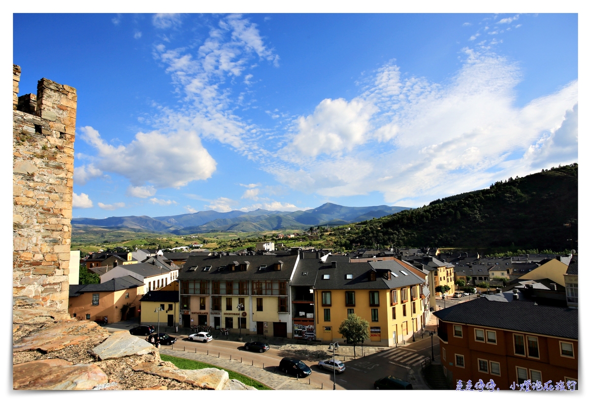 西班牙親子朝聖之路｜Day3，火車抵達Ponferrada，慢行在龐費拉達～Castillo de Ponferrada、Iglesia de San Andres、Albergue de Peregrinos San Nicolás de Flue