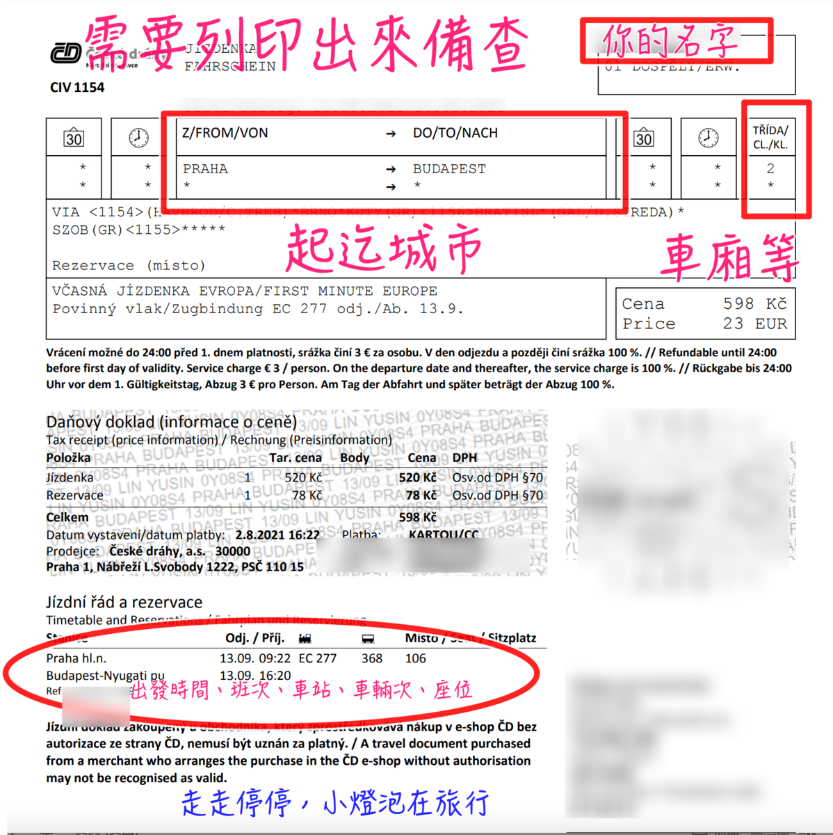 捷克國鐵訂票教學｜布拉格到匈牙利布達佩斯訂票教學