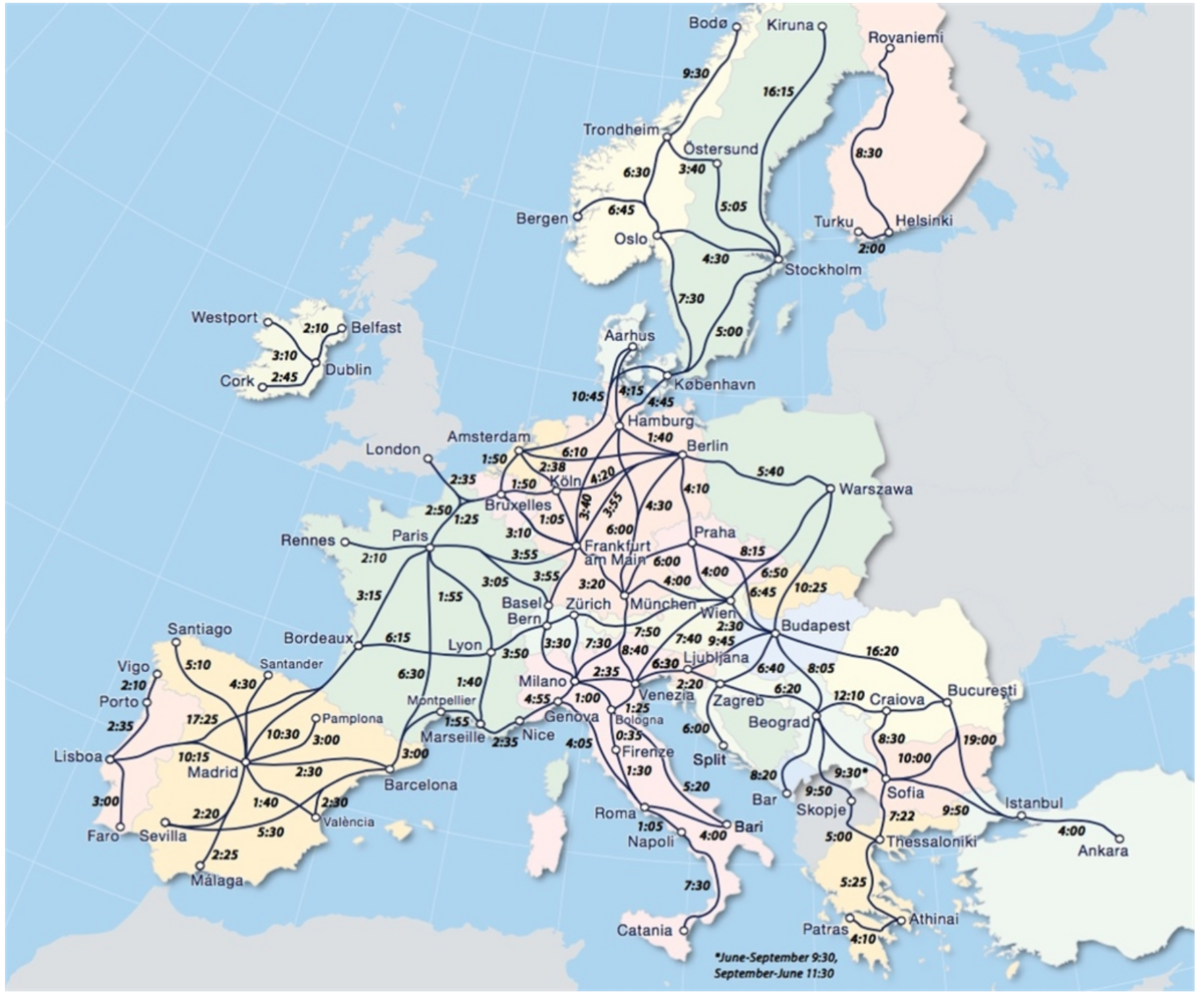 2022《歐洲火車通行證》Eurail Pass優點缺點有哪些？10個問題解決你到底要不要買歐洲火車通行證的疑慮