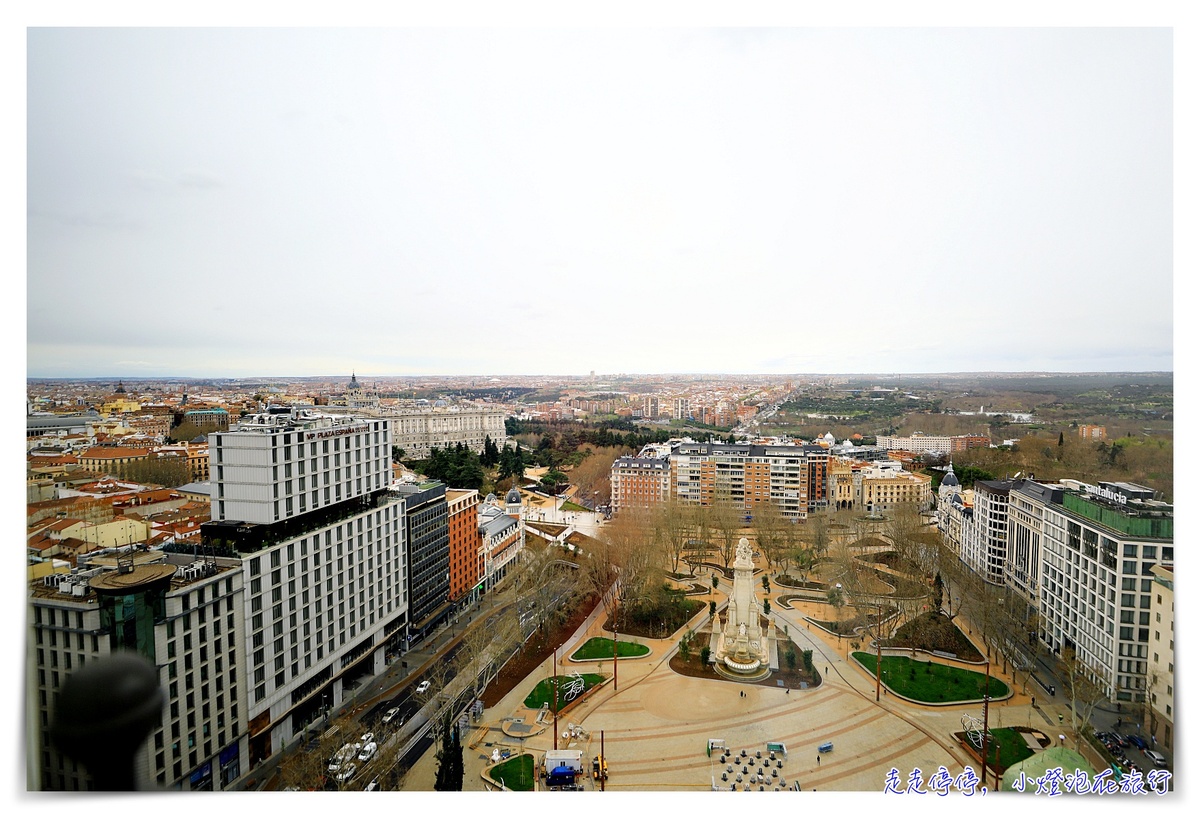 Hotel RIU Plaza España｜馬德里網美飯店，360度環景露台空中玻璃觀景台