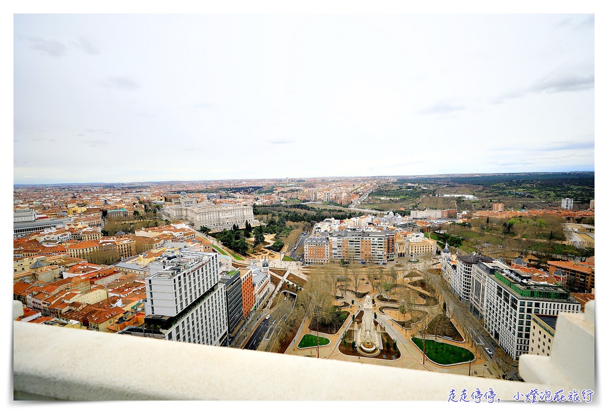 Hotel RIU Plaza España｜馬德里網美飯店，360度環景露台空中玻璃觀景台