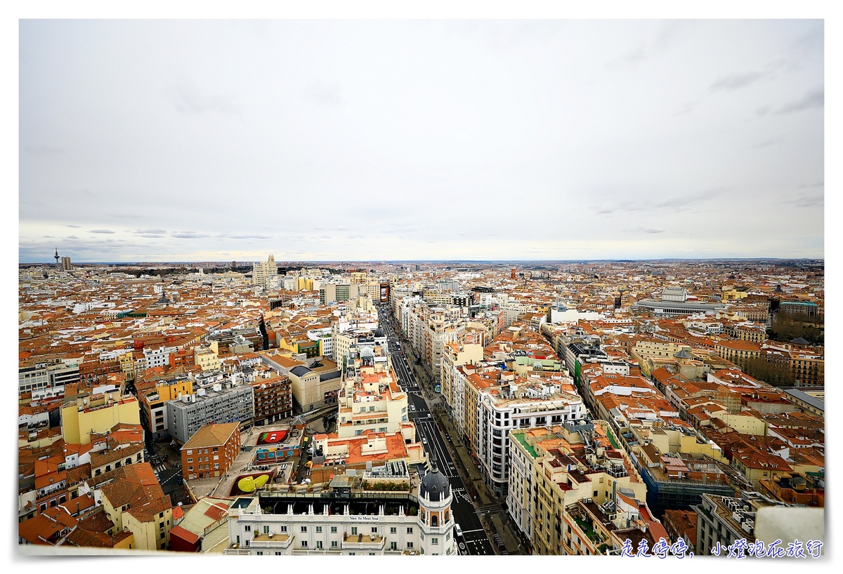 Hotel RIU Plaza España｜馬德里網美飯店，360度環景露台空中玻璃觀景台