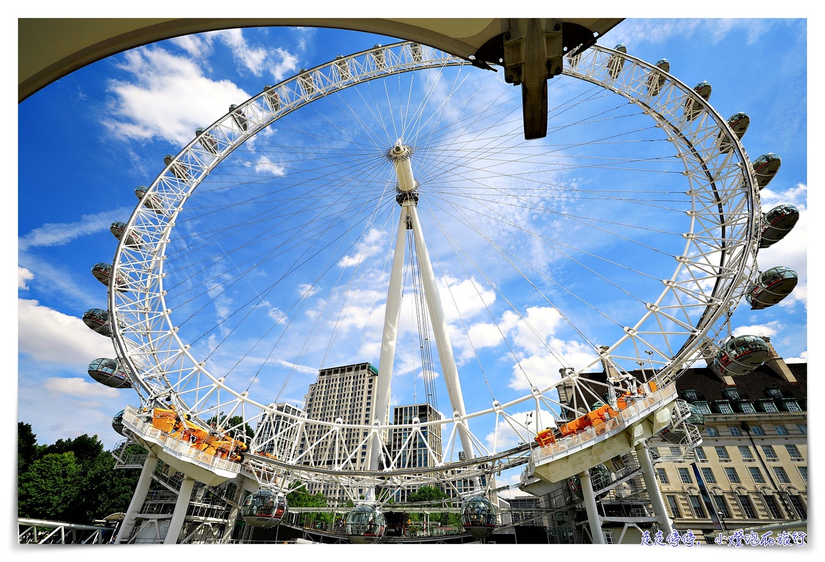 倫敦第一名景點｜倫敦眼London EYE、泰晤士河遊船River Thames Cruise