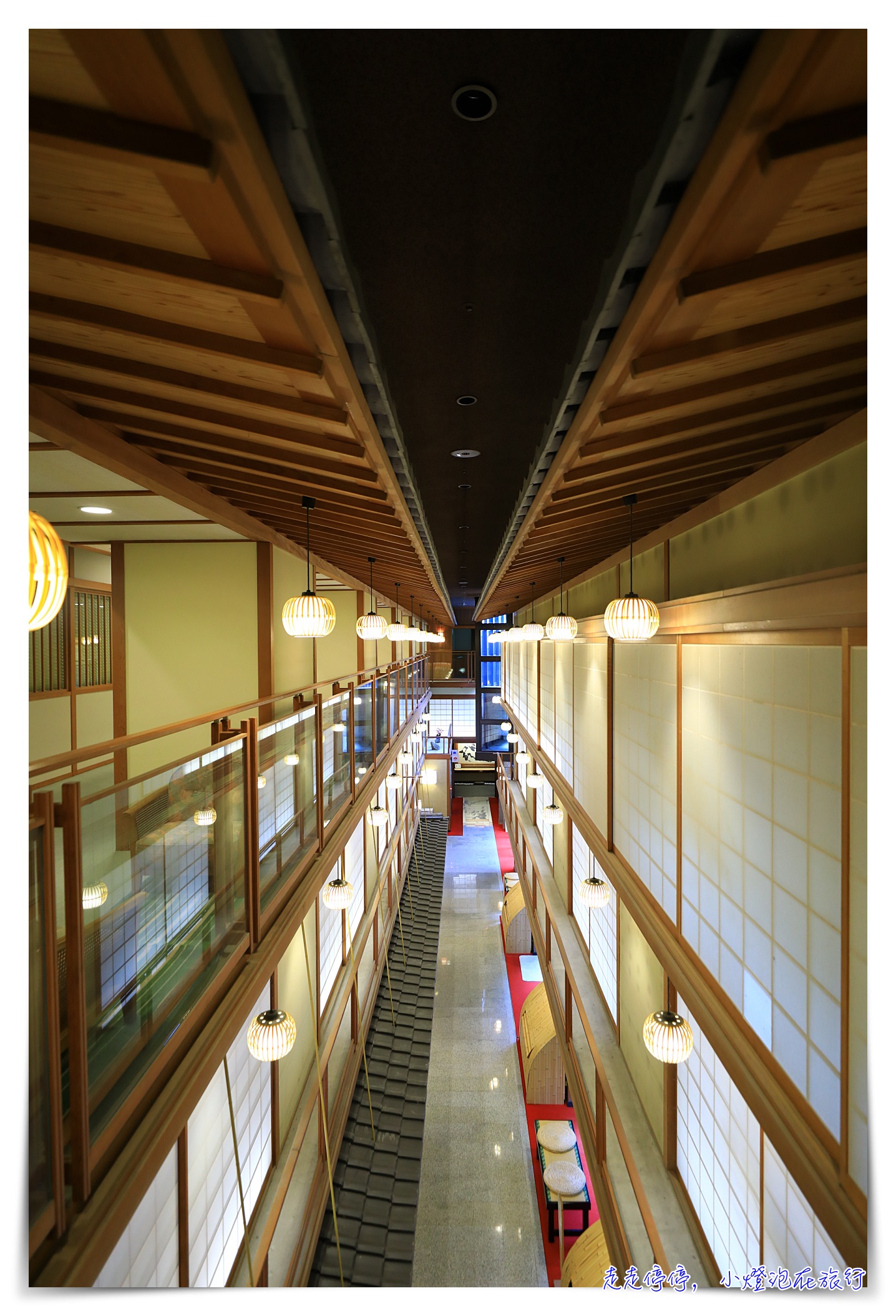 京都龜岡溫泉住宿｜湯の花温泉 松園荘 保津川亭，彷如走進時光隧道舊時光排場，細緻溫泉旅宿