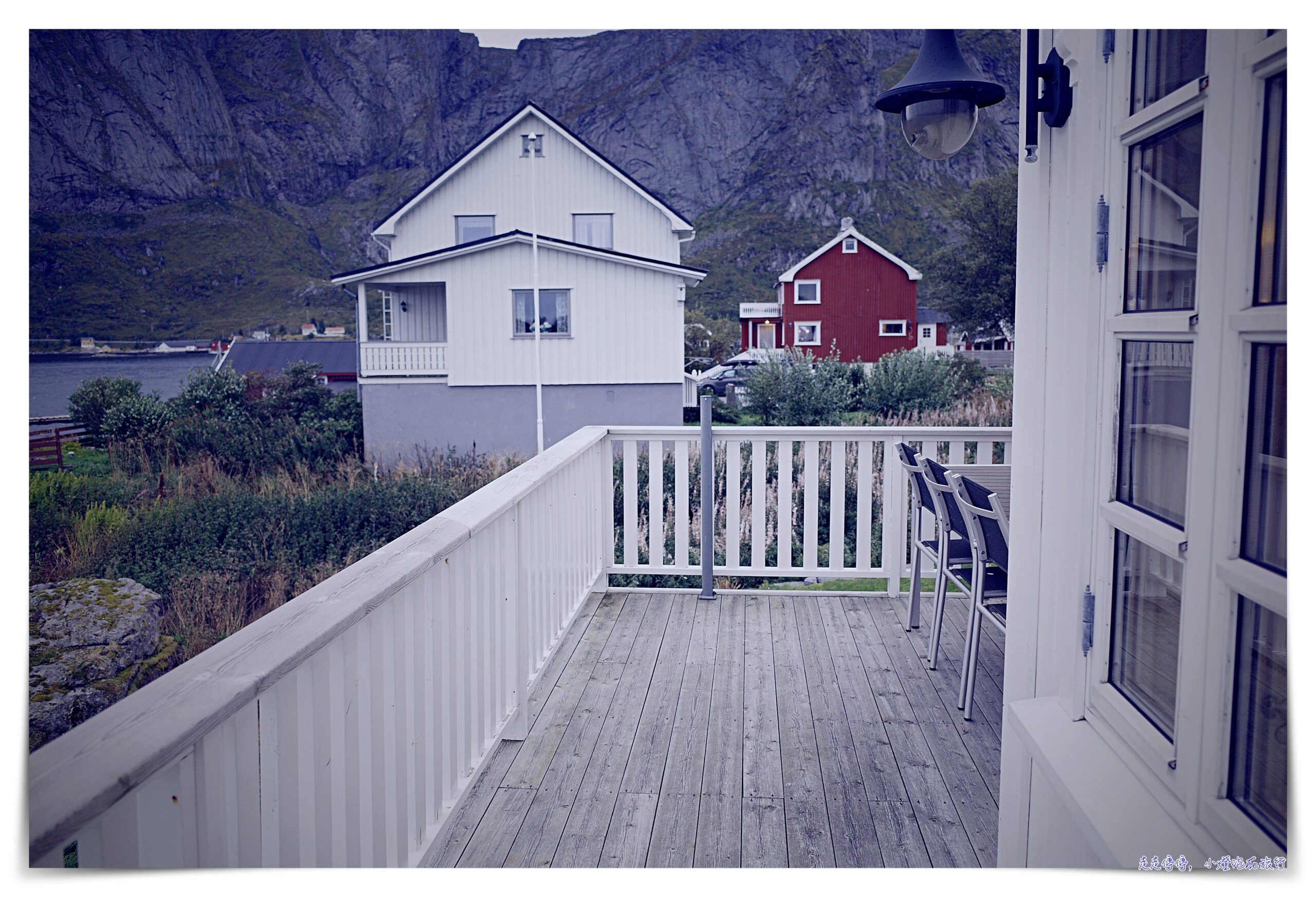 羅弗敦群島雷訥鎮住宿整棟小木屋｜Nordlandshus ved havet på Reine, Lofoten私人停車位、可多人入住、看極光也很清楚