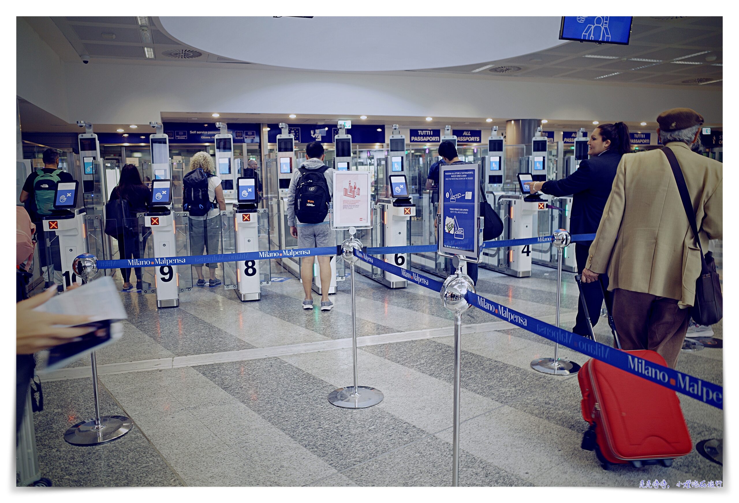 新加坡航空｜巴塞隆納飛米蘭SQ377，飛申根國家還是要蓋證照章的神奇經驗