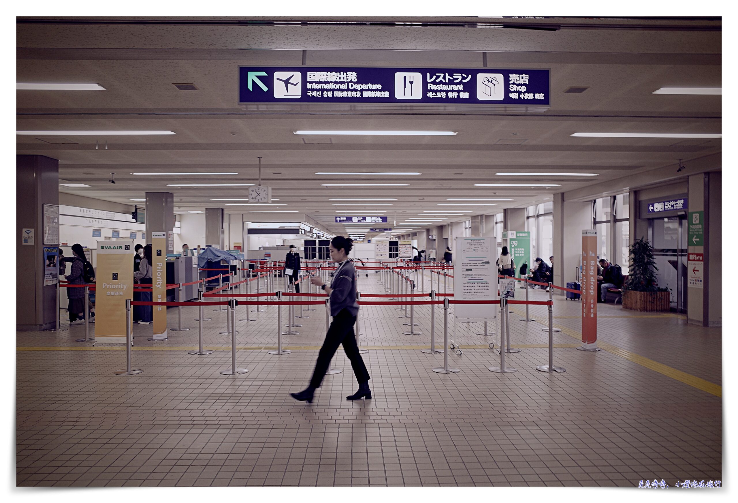 長榮航空｜BR158，台北小松，進北陸方便班機