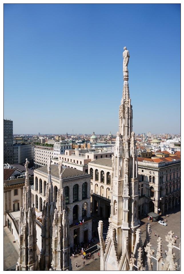 米蘭大教堂|世紀經典景點・那一個早晨的米蘭主座教堂洗禮～Duomo di Milano