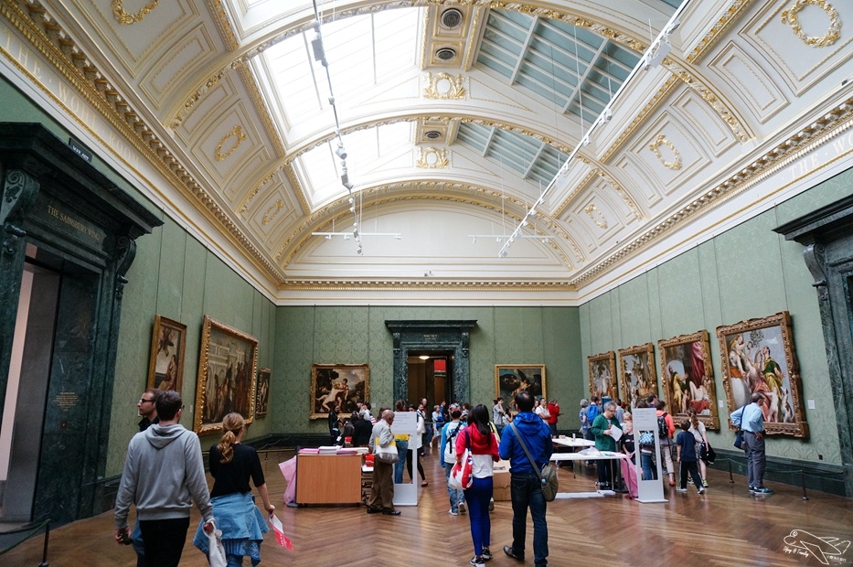 倫敦景點｜英國國家美術館National Gallery，精彩免費景點～莫內、梵谷等精彩畫作免費欣賞！