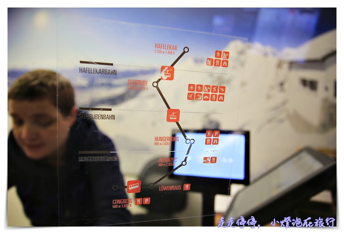 奧地利因斯布魯克Innsbruck｜北山纜車nordkette環顧阿爾卑斯山大景，值得一去的好景點