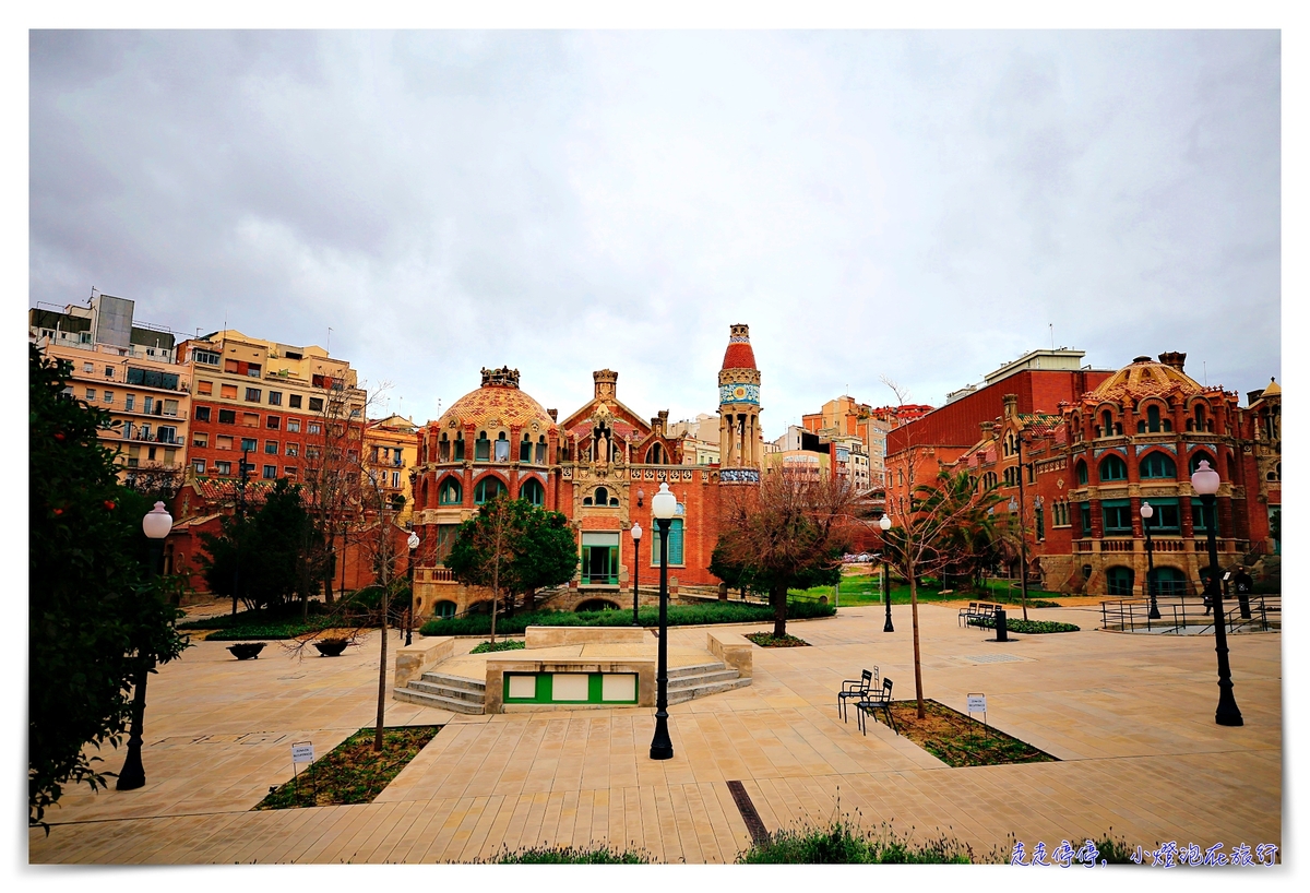 世界最美醫院｜西班牙巴塞隆納 聖十字保羅醫院  Sant Pau Art Nouveau Site ，高第車禍急救醫院～