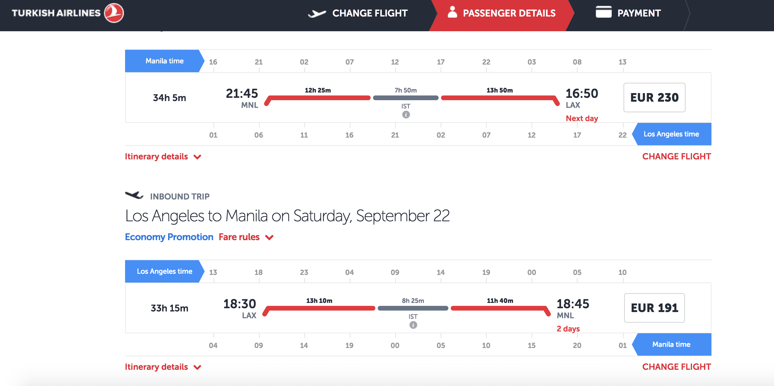 飛洛杉磯，外站出發中轉土耳其，只要15K？！含明年過年期間～有需要的可以趕緊下手！（查票：107.4.1)