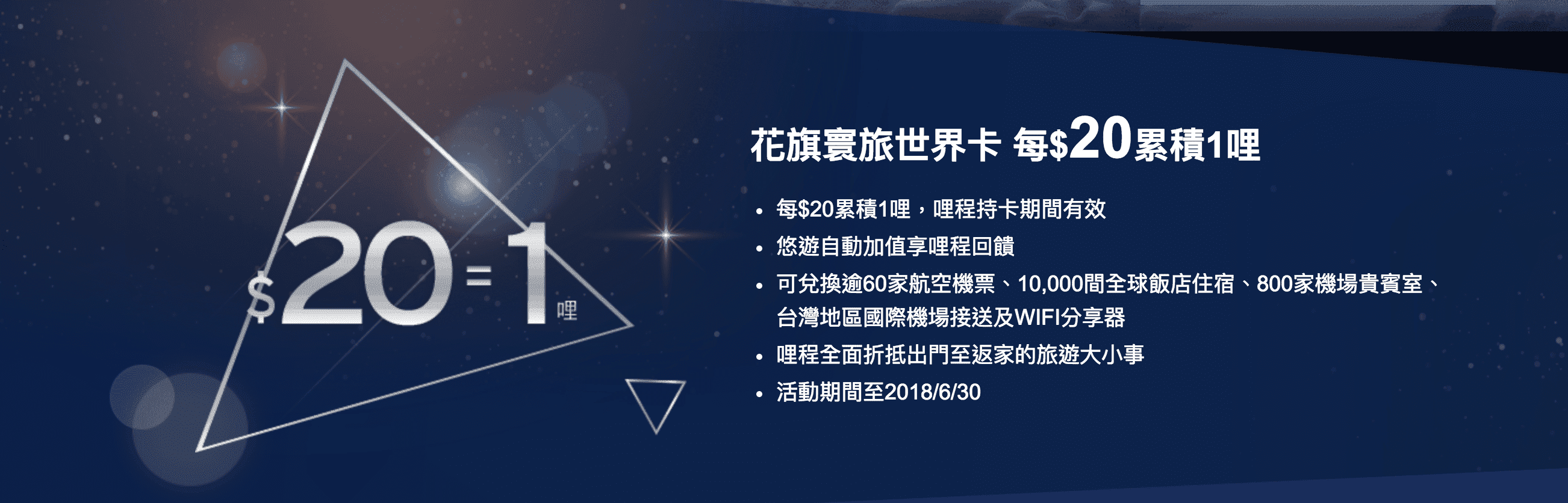 花旗寰旅世界卡｜累積飛行哩程信用卡推薦！把你的錢，花在最有興趣的事情上～哩程累積入門信用卡～