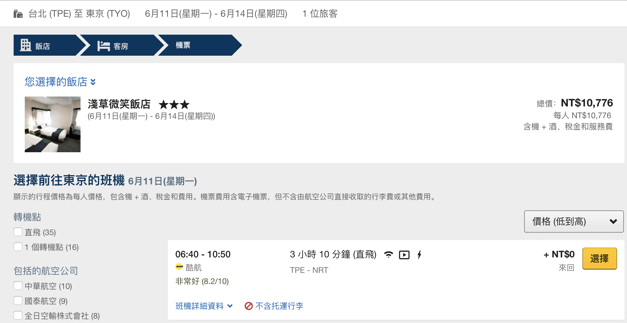 Expedia夏日套裝大特價，機加酒最低5.6K！北美、歐洲、亞洲通通都有特價套裝，旅行時間一直到明年3/31止（查價：107.4.25)