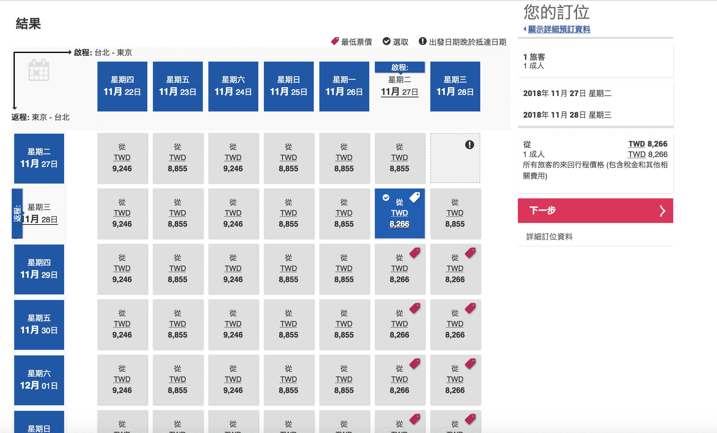 華航旅展特價，線上輸入折扣碼可買曼谷6K/賞楓7K大阪/東京8K等票價～只有三天，快點下手（查票：107.5.4）