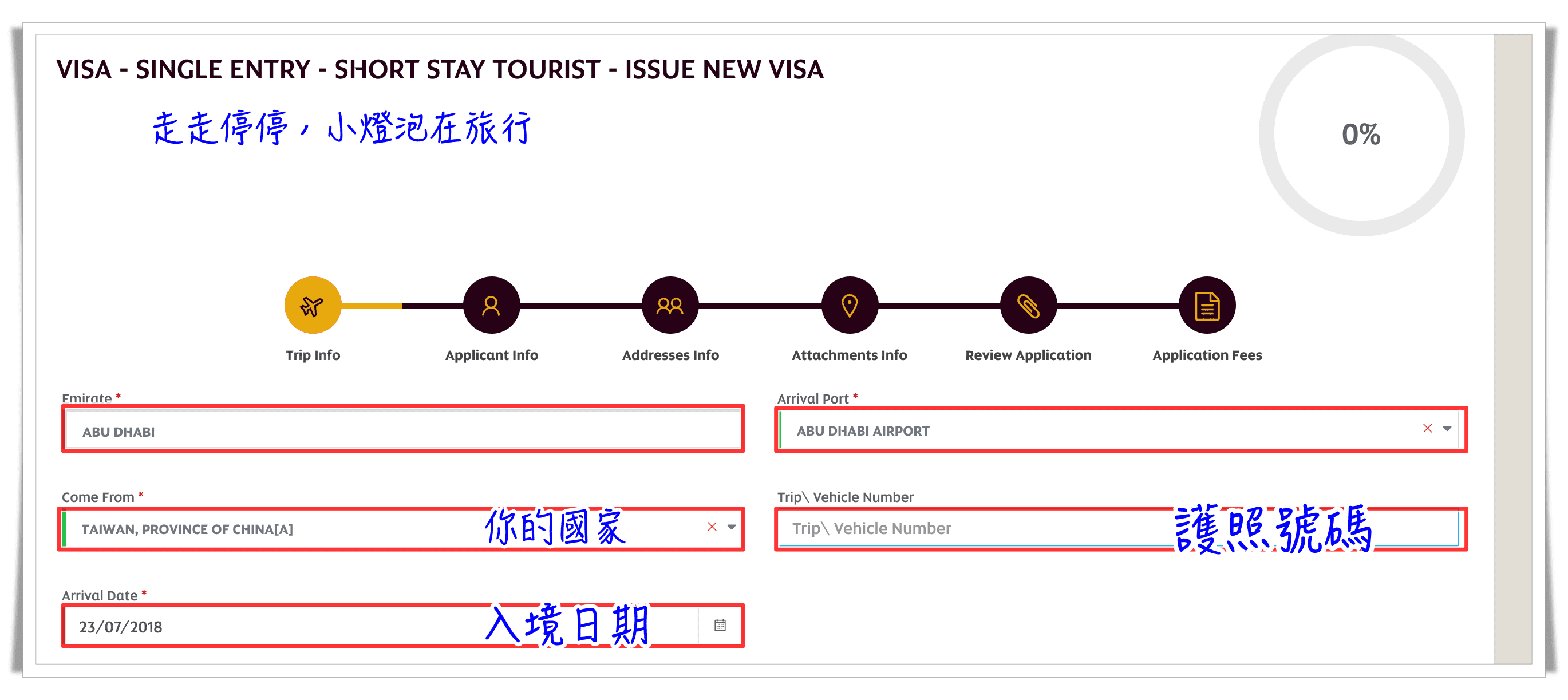 阿布達比簽證申請｜過境/入境UAE阿拉伯大公國簽證辦理教學，DIY自己辦理很簡單～