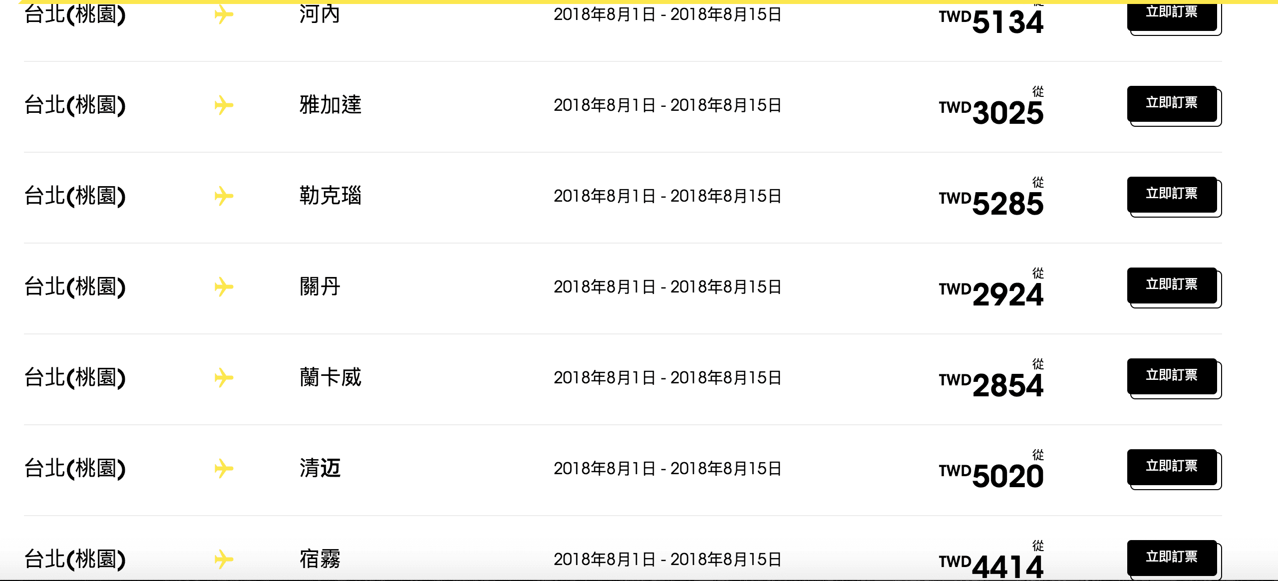 酷航促銷｜台北札幌線賞楓4~6K，超級划算的～今年賞楓就靠酷航囉！（查票時間：107.8.4）