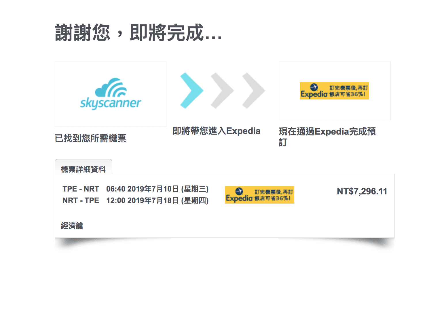 到底官網跟OTA訂票過程以及票價落差在哪裡？2019台北東京暑假機票，酷航可以考慮唷（查票：107.9.2）