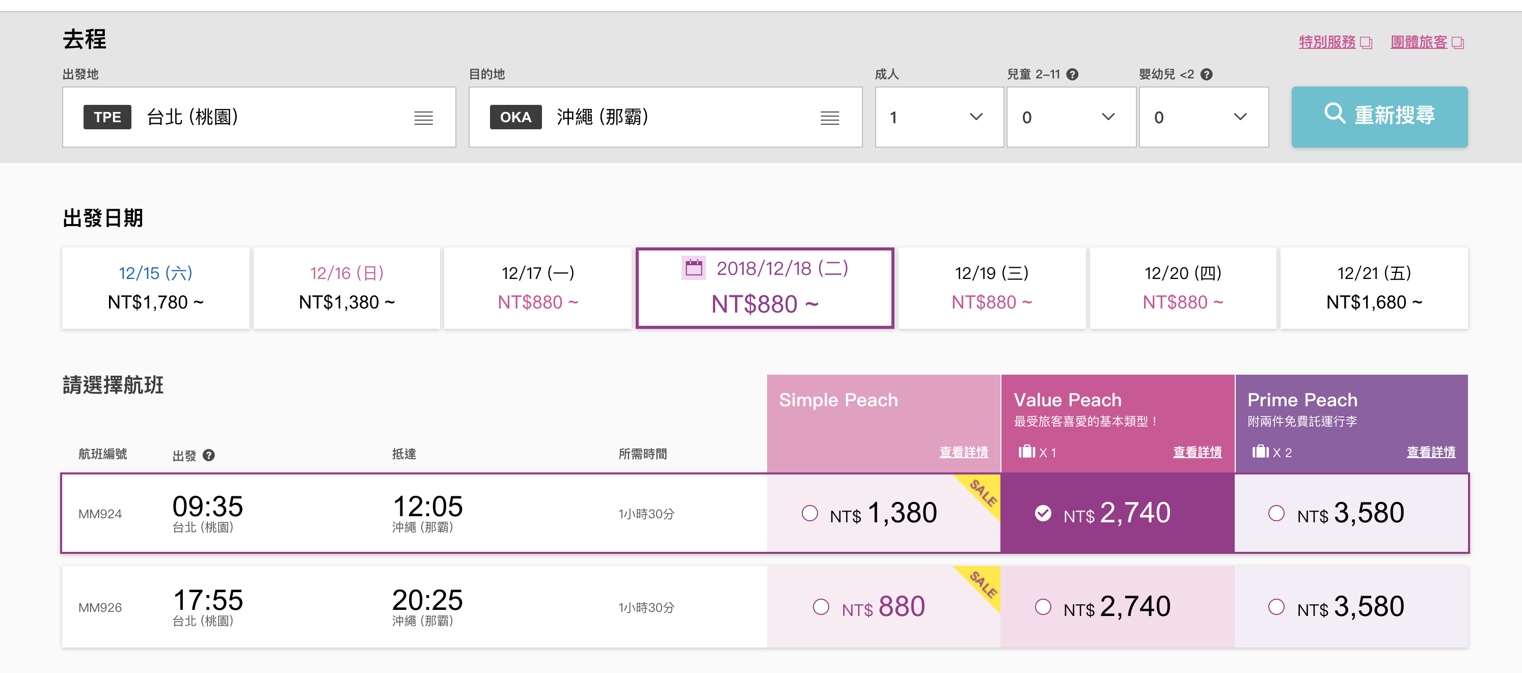 樂桃最低880促銷又來了！賞櫻、過年都還有5K票價（查票：107.11.21）