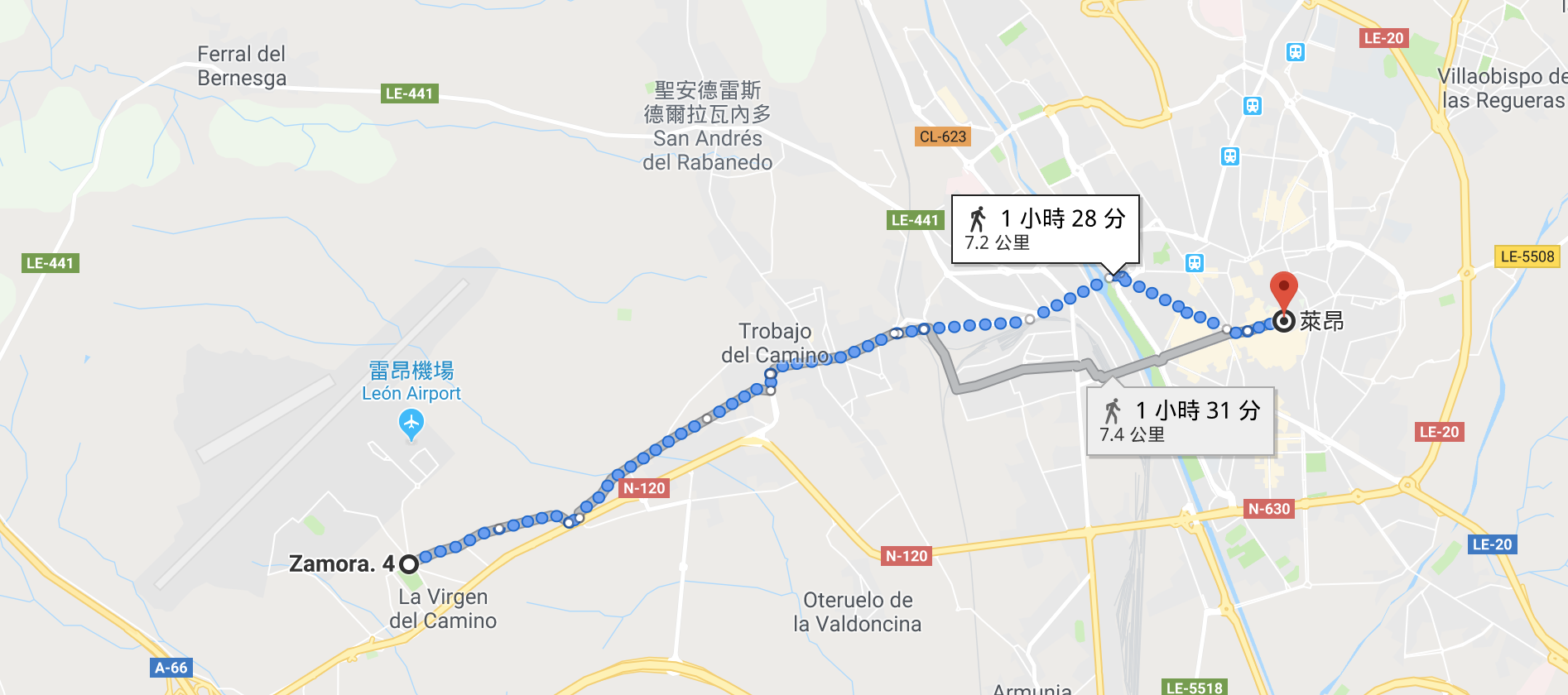 火車版親子西班牙朝聖之路｜Leon出發Camino，那一段美好的牽手回憶紀錄Day1～