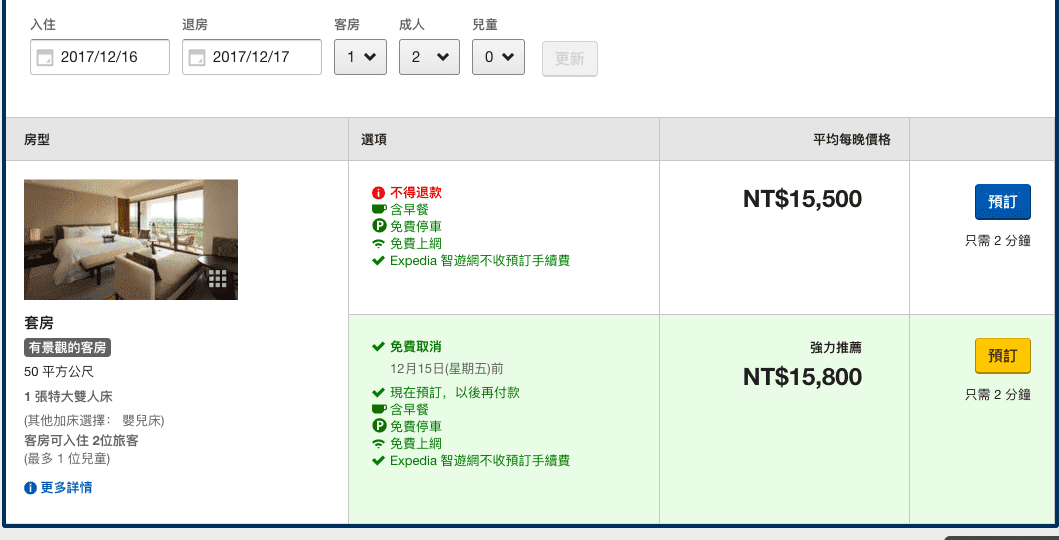 Expedia黑色星期五限時五折飯店優惠！使用折扣碼少將近一半價格！搶時訂飯店～日期限定！