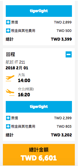 寒假一月底出發日本清倉促銷搶票最後機會～11/27上午十點，決戰日本線虎航1999未稅