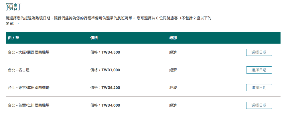 國泰早鳥促銷｜台北首爾最便宜5999元含稅～跟廉航有拼的國泰票價出爐了！（查票日期106.12.8)